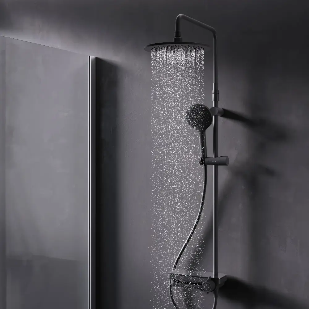 AM.PM Moxie — стильная душевая стойка с дождевым эффектом 87707671 STLM-0996443 - Вид №12