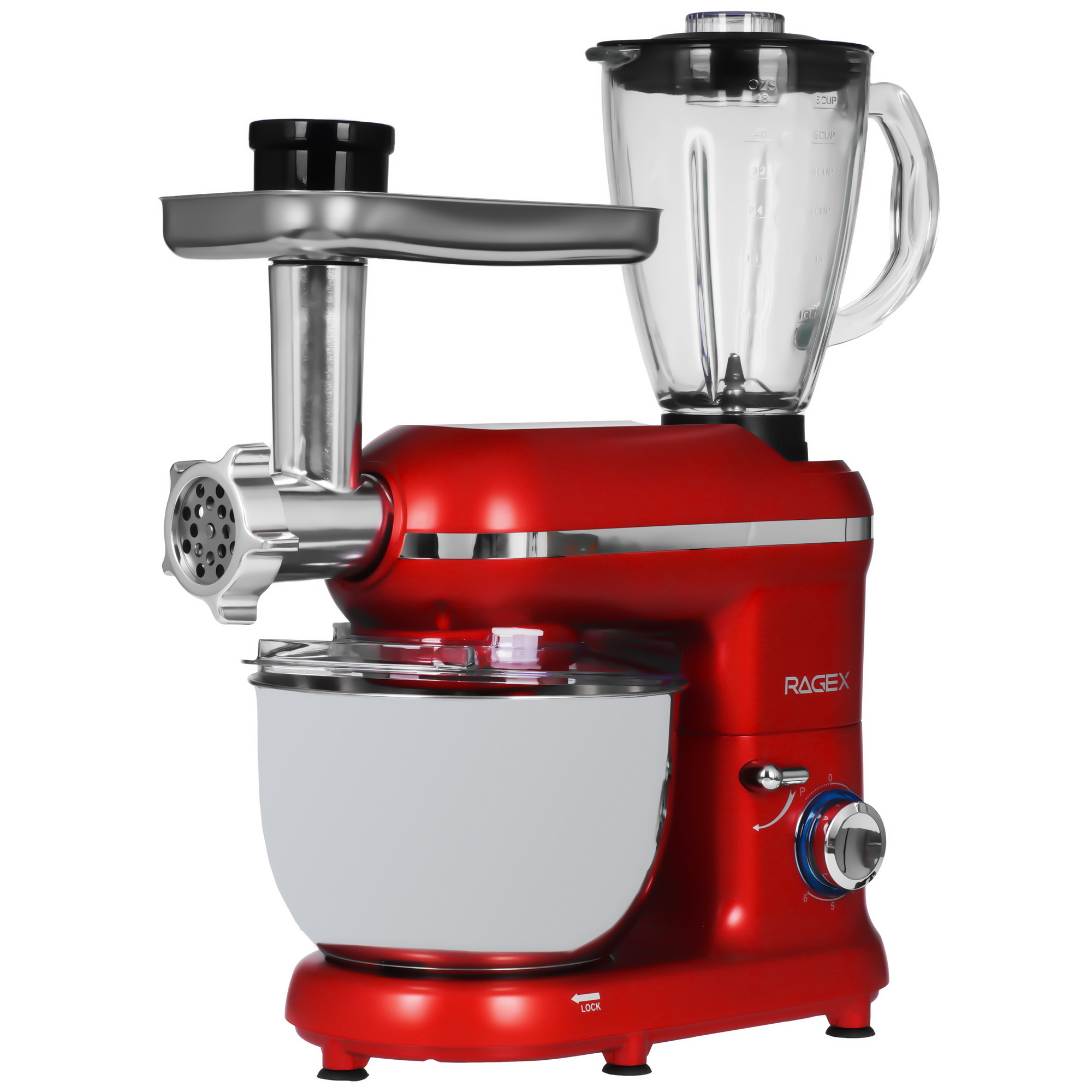 9269195 Кухонная машина RAGEX R101-600 красный STDN-0037855
