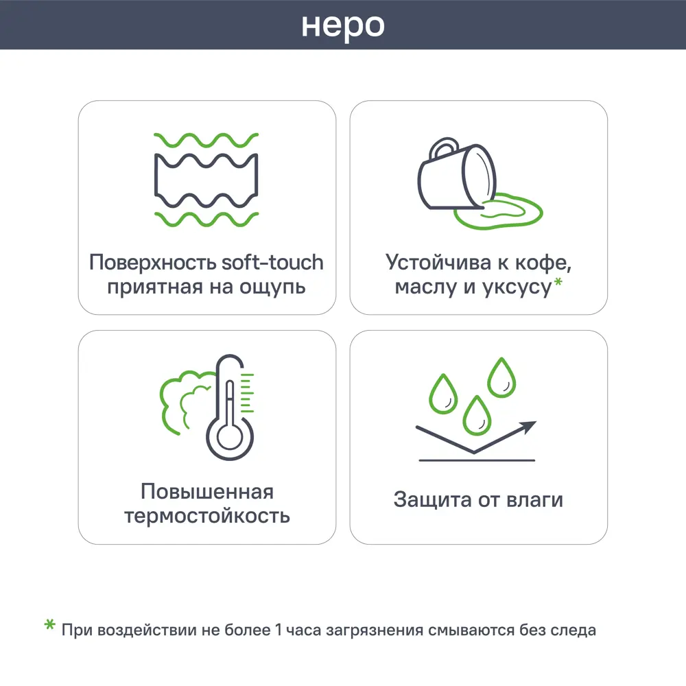 Навесной шкаф Hepo 60x33.8x29 см KONSENSA ЛДСП цвет серый 89436564 STLM-2169374 Неро - Вид №3