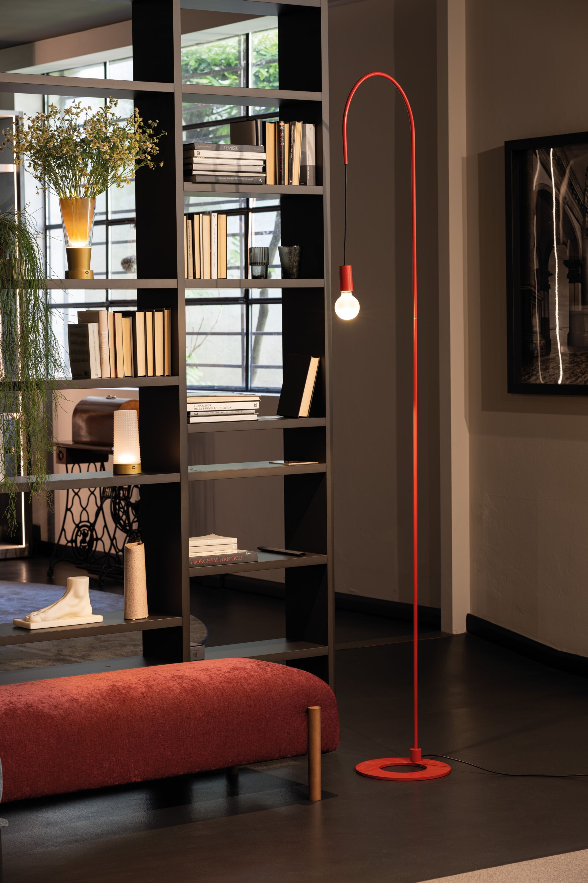 Металлический торшер Zafferano провод ARCH-00134013 - Вид №5