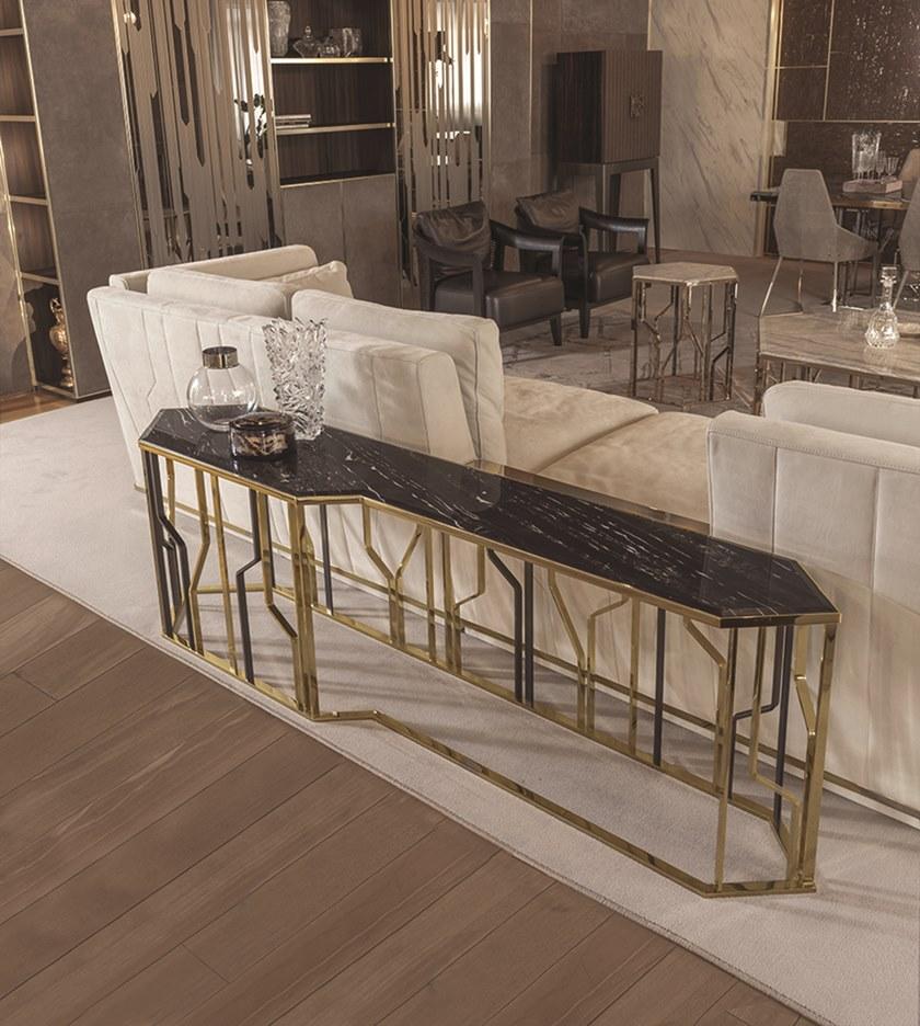 Longhi Консоль из мрамора Loveluxe Y 707 - Вид №5