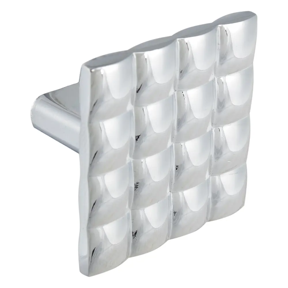 Мебельная ручка-кнопка RS271CP.4/16 металл цвет глянцевый хром BOYARD STLM-2124579