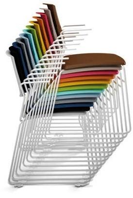 Ares Line Штабелируемый пластиковый стул с подлокотниками Zero9 family sun-id-1366347 - Вид №1