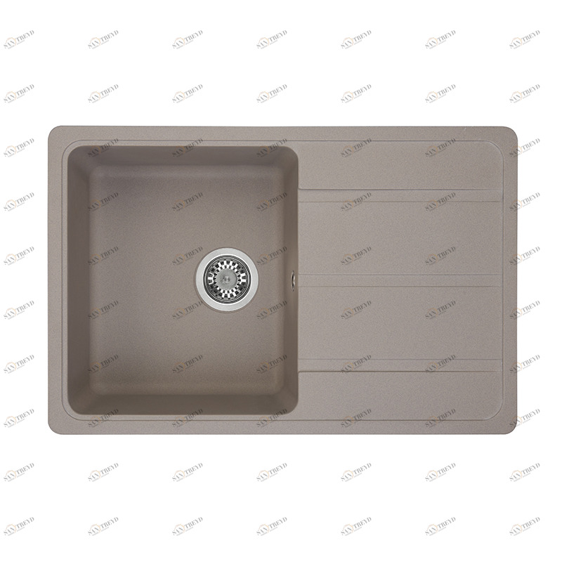 1A712832AD250 Мойка кухонная прямоугольная AQUATON АМАНДА