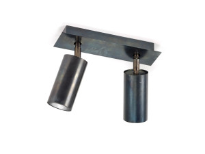 Стальная регулируемая светодиодная потолочная лампа