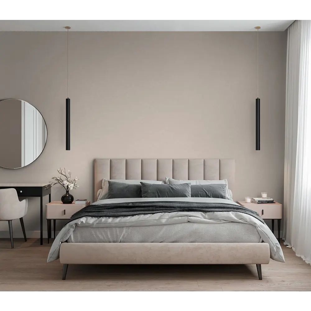 Флизелиновые обои Wallsecret Sferum бежевые 1.06 м 89400492 STLM-1547749 - Вид №4