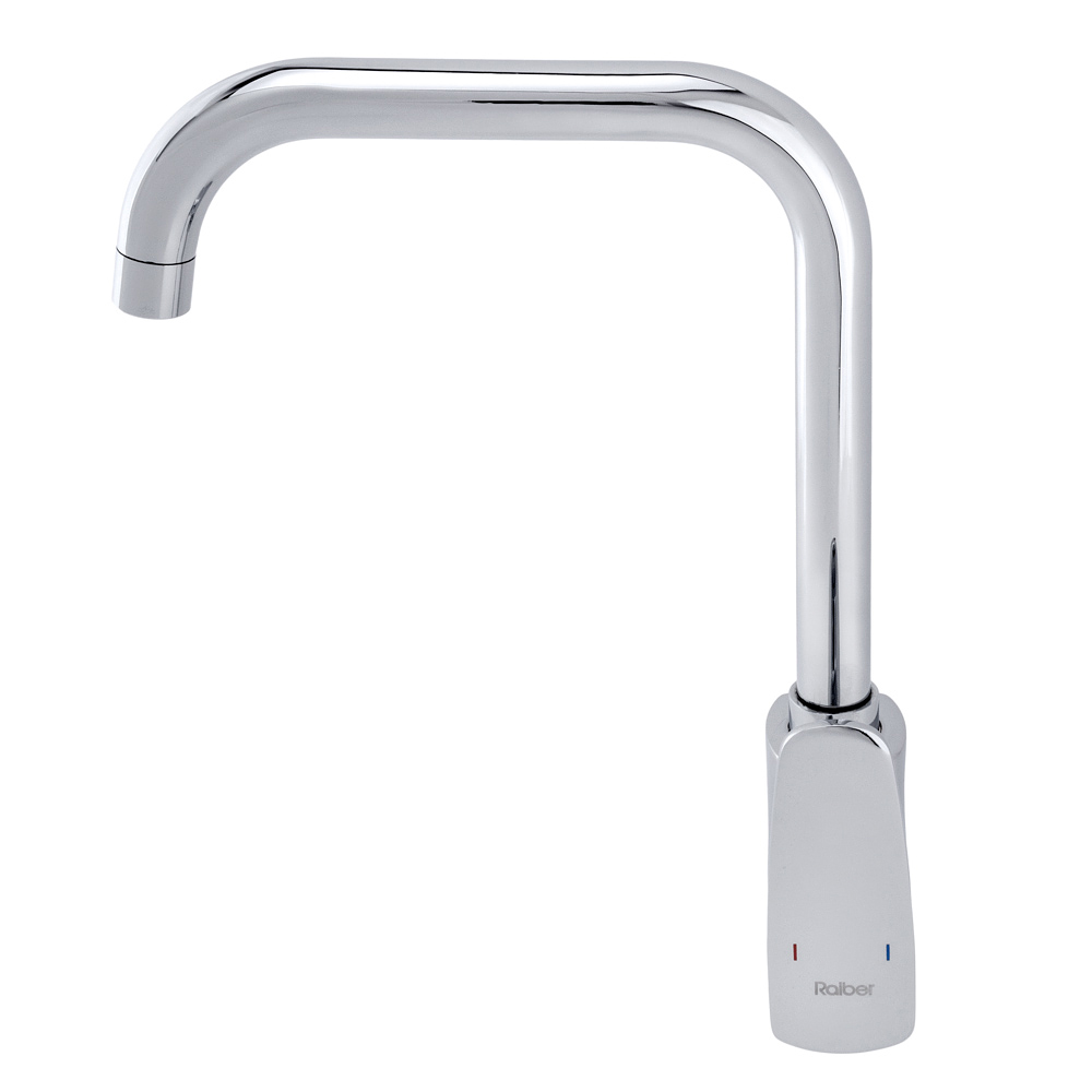 R6004 Смеситель для кухни однорычажный, боковой Raiber Quattro - Вид №1