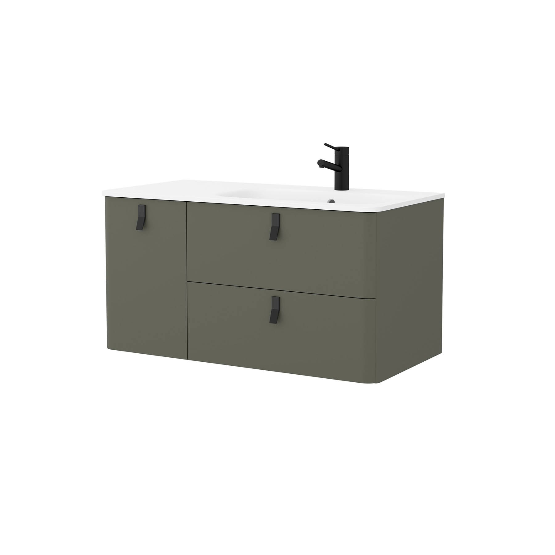 24675 SALGAR Мебель для умывальника UNIIQ 1200 левая CASTAÑO Кастаньо  - Вид №3