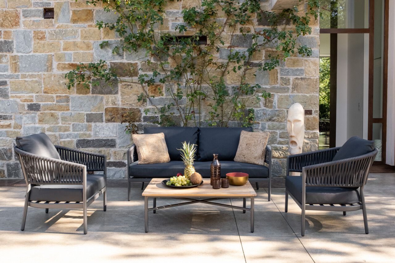 Прямоугольный низкий садовый столик DRIGANI Gaia-Belize ARCH-00103688 - Вид №1