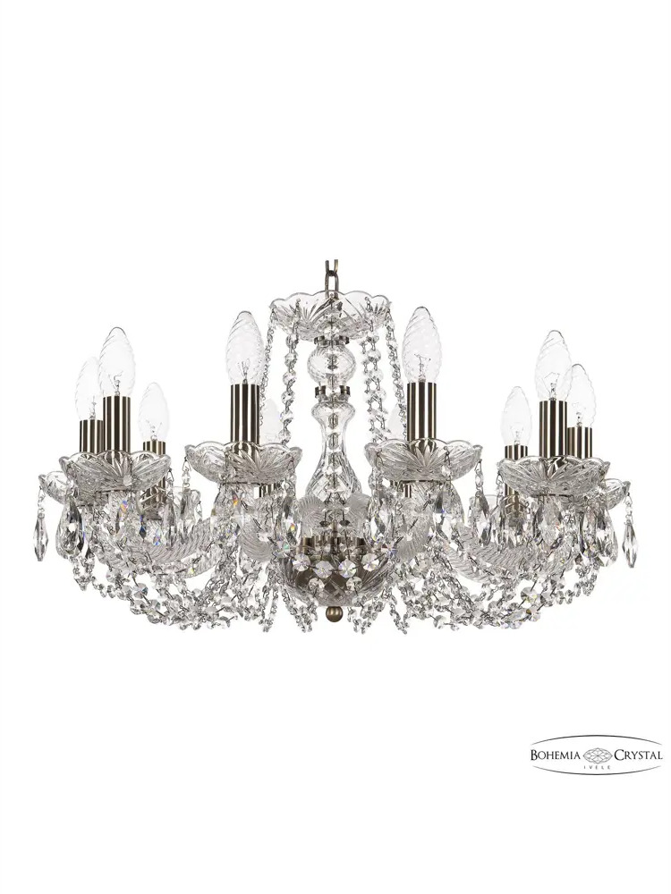 90664308 Люстра подвесная хрустальная 119/10/200 Pa Bohemia Ivele Crystal Тип С STLM-0328668