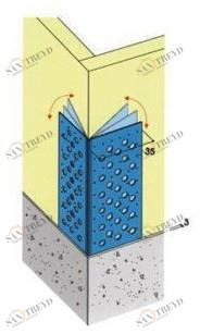 EDILFERRO TRAVEST Кромка для гипсокартона sun-id-1383533
