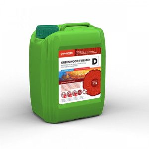 GWF-DK/05 GreenLAB GREENWOOD FIRE-BIO D Концентрат 1:15, 5 л, АНТИПИРЕН II-ой группы, АНТИСЕПТИК, ГРУНТОВКА