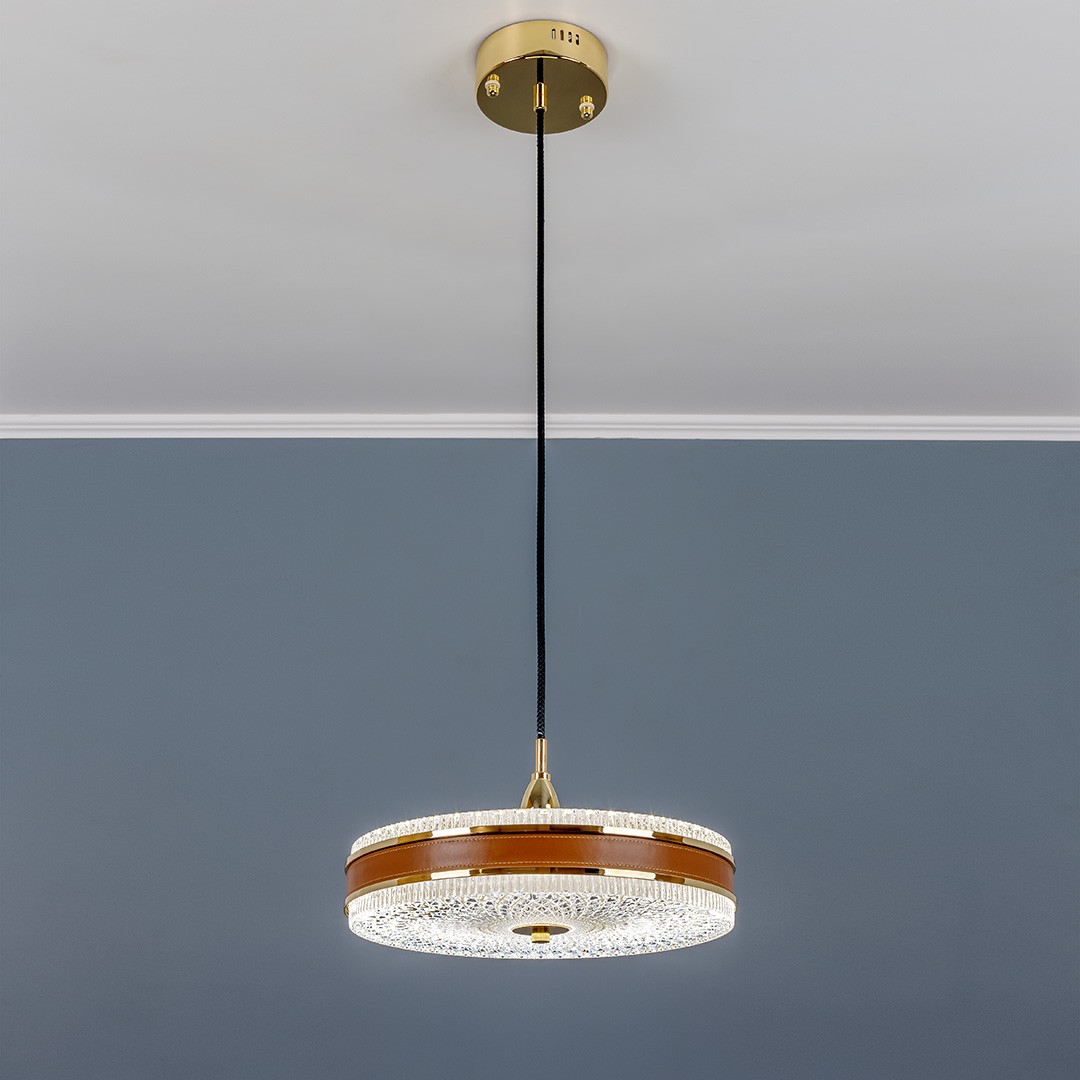 Frezia Light 1016/38 duke золото люстра подвесная 120134 - Вид №2