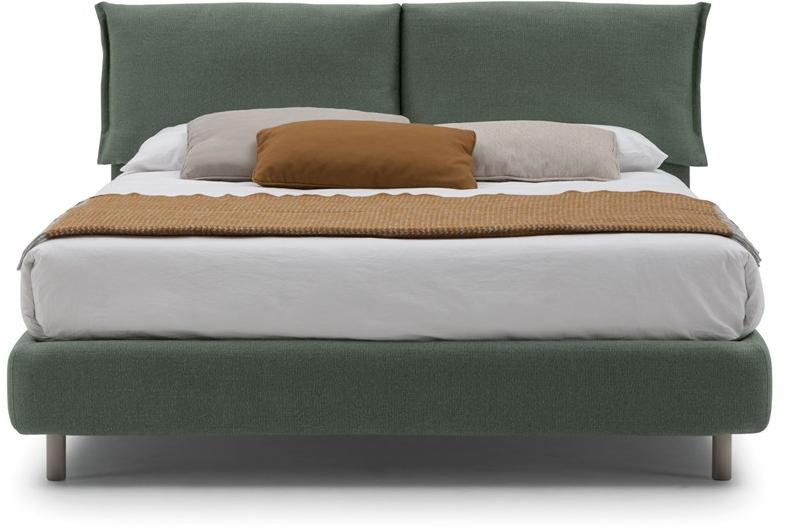 Bolzan Letti Кровать двуспальная с обивкой Iorca sun-id-1509629 - Вид №1