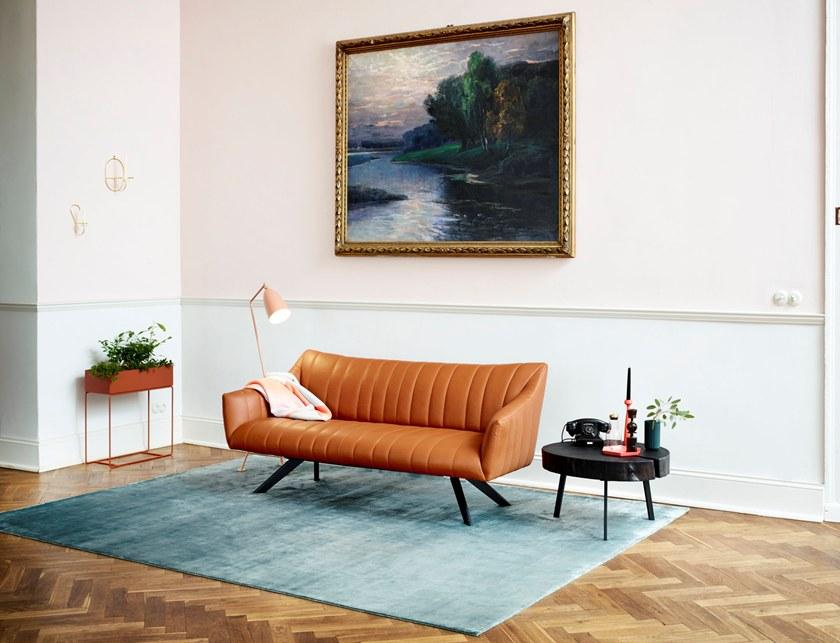 Freifrau 3-х местный кожаный диван Rubie sun-id-1423867 - Вид №1