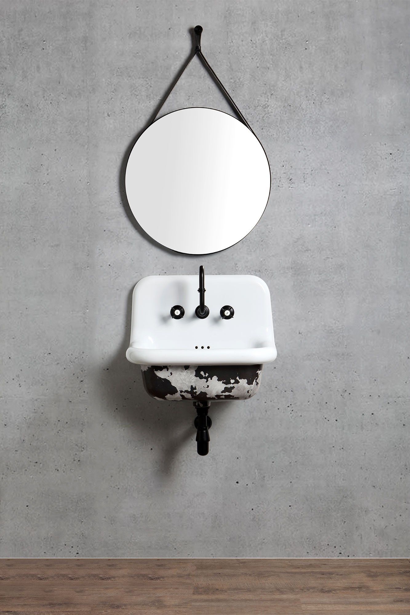 Керамическая прямоугольная подвесная раковина BLEU PROVENCE TrueColors ARCH-00114642