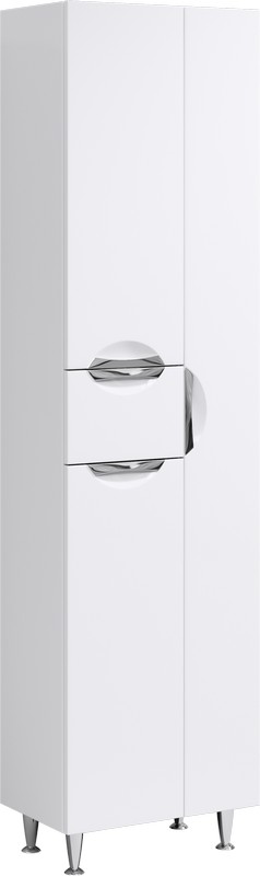 Лайн пенал напольный с ящиком Li.05.05/1 AQWELLA LINE sun-id-277954 - Вид №1