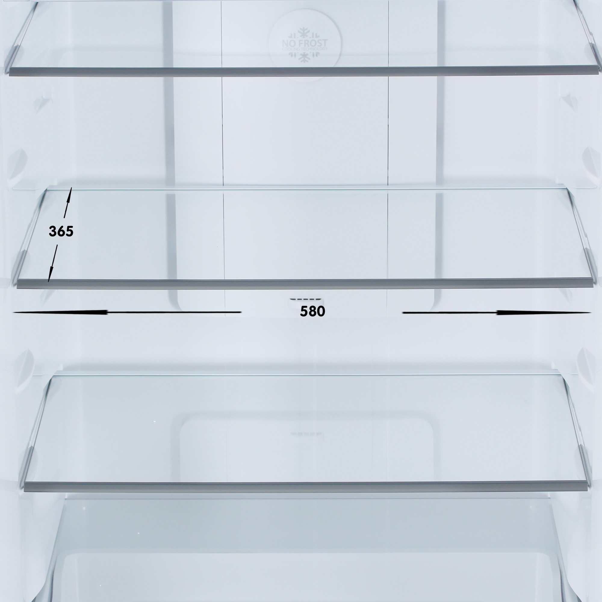 9256860 Холодильник с морозильником   DEXP T4-43AHA белый STDN-0130848 - Вид №8