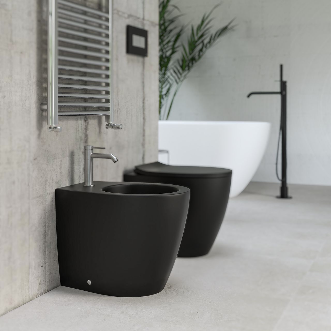 Напольное биде с переливом Ercos KITE ARCH-00055296 - Вид №3