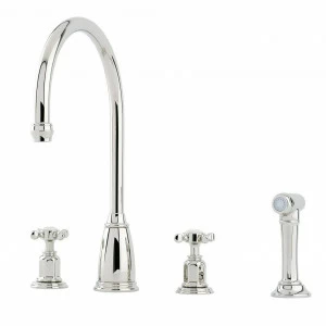 Traditional bathrooms Однорычажный смеситель для кухни P&R ATHENIAN nostalgia Pr4375.ag