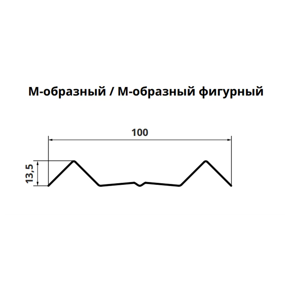 Santreyd Фигурный металлический штакетник для забора в цвете мокрый асфальт 83021869 STLM-0038756 - Вид №2