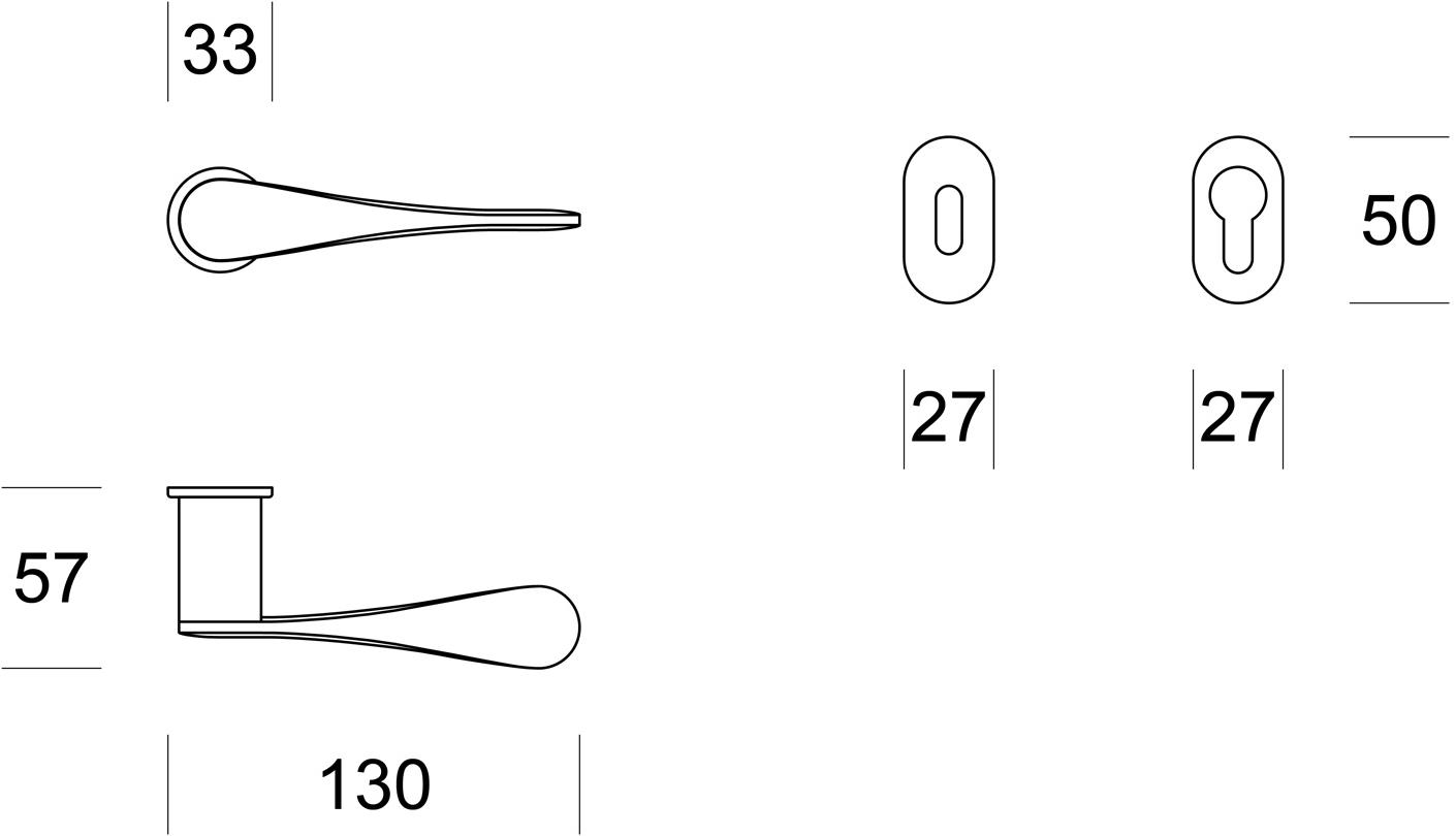 Ento Латунная ручка Spoon 6225c3 - Вид №3