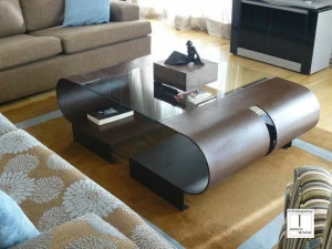 Gonzalo De Salas Журнальный столик из стали для гостиной