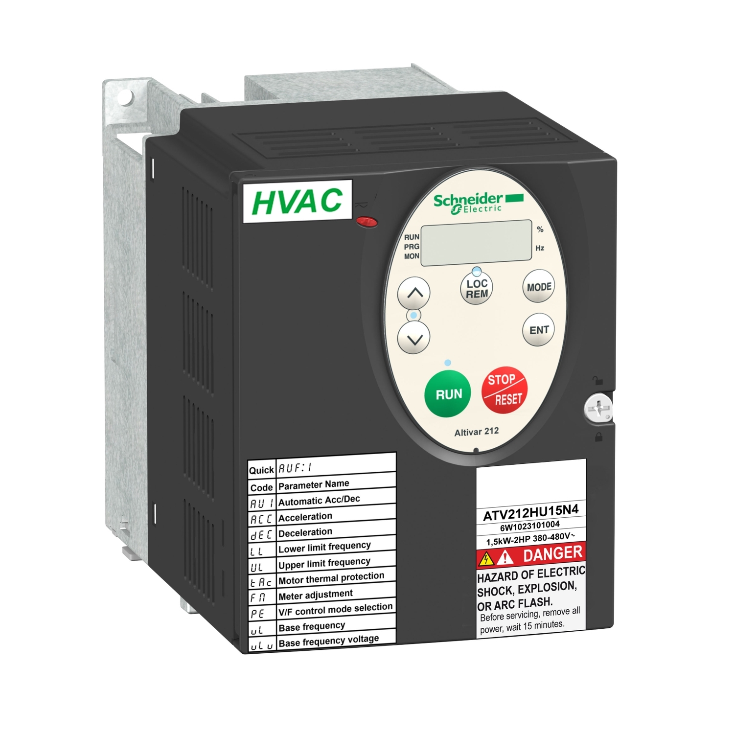 ATV212HU22N4 ПРЕОБР ЧАСТОТЫ ATV212 2,2КВТ 480В IP21 (max 60) Schneider Electric ПЧ 0-90кВт Altivar Process/212/340/61/71 