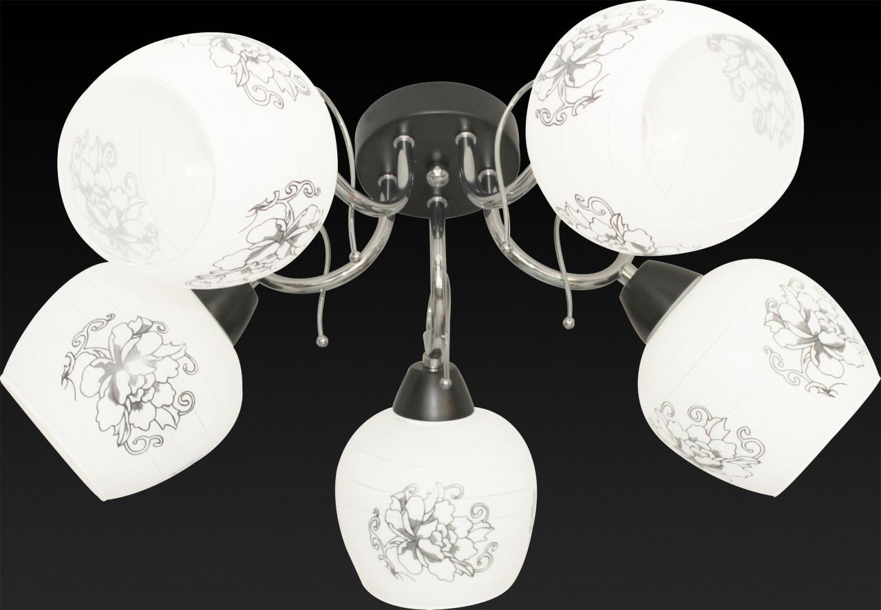 Потолочная люстра Toplight Karyn TL7420X-05BC TOPLIGHT KARYN 183919 Белый  - Вид №1