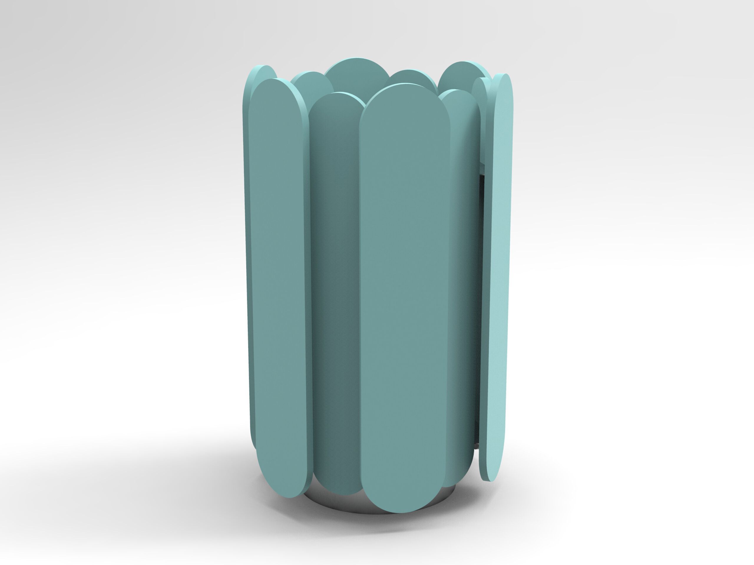 Наружные полиэтиленовые стойки для мусора Donye Roll ARCH-00140131 - Вид №4