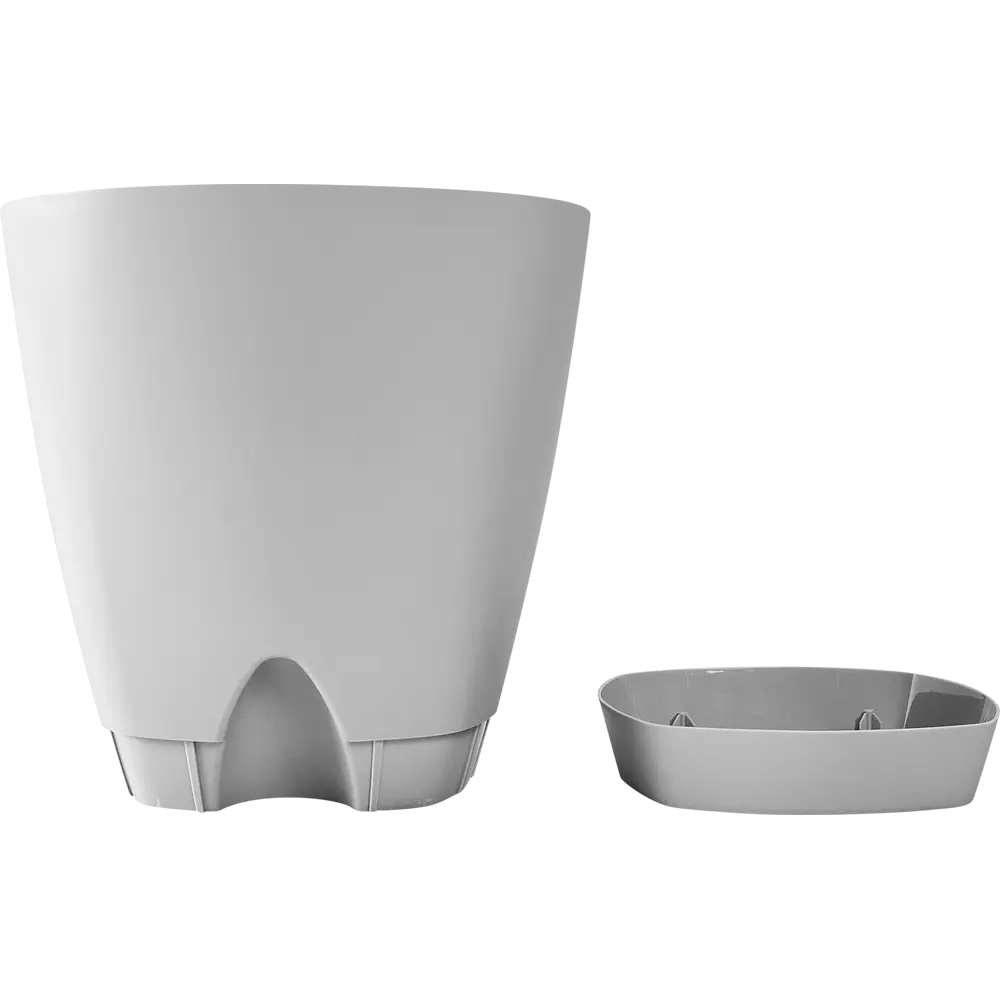 Ingreen Amsterdam — серый кашпо для комнатных растений 87426905 STLM-0073888 - Вид №1