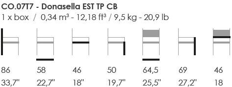 Fenabel Мягкое деревянное кресло с подлокотниками Donasella sun-id-1487007 - Вид №3