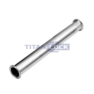 Царга CLAMP DN25, L=300, нерж.316, DIN TL25/300TCL TITAN LOCK