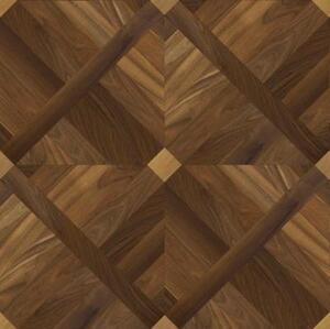 Художественный паркет Da Vinci Щитовой 26-032 Дуб (Гладкая) 500х500 мм.