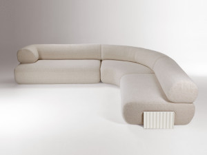 Модульный тканевый диван