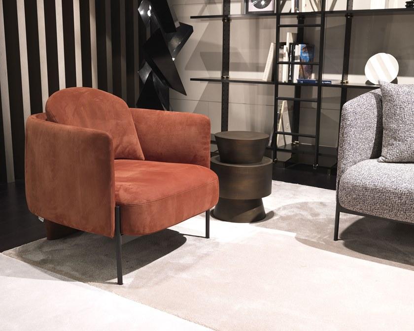 MisuraEmme Кресло из ткани с подлокотниками Misuraemme sun-id-1498640 - Вид №8