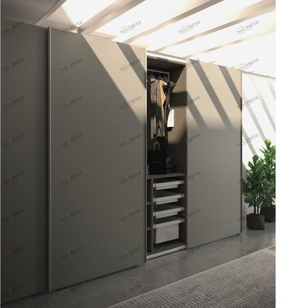 De Rosso Шкаф HPL с раздвижными дверцами на заказ Alfabeto sun-id-1482803