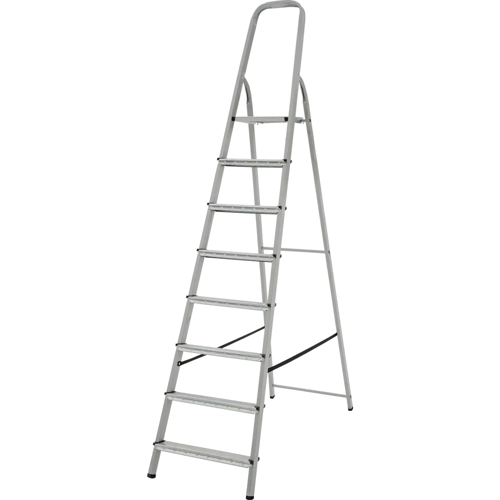 Стремянка Новая Высота Kroft 1150 8 ступеней сталь STLM-2078849