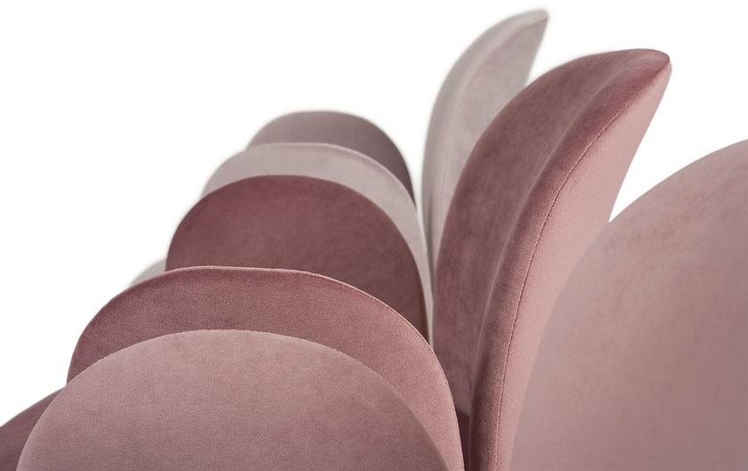 Paged Регулируемое по высоте офисное кресло из ткани на колесиках April April 5 - Вид №2