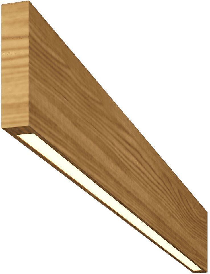 003989 Подвесной светодиодный светильник Wooden W20-YASOL-80-10 ясень оливковый Lumker Wooden 20
