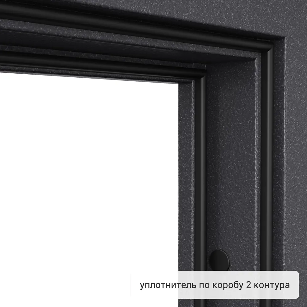 Дверь входная металлическая Вавилон 960 мм правая цвет графит TOREX STLM-2175981 - Вид №7