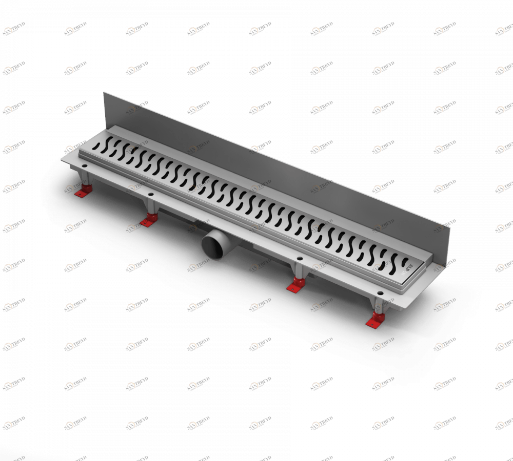 Водоотводящий желоб ALPEN Harmony ALP-850H3 для монтажа вплотную к стене 