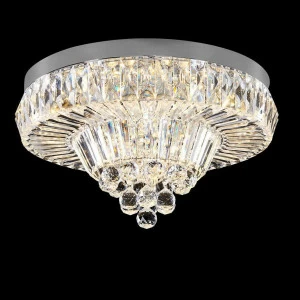 Потолочный светодиодный светильник Citilux Спектра CL320121 CITILUX СПЕКТРА 202175 Прозрачный;хром