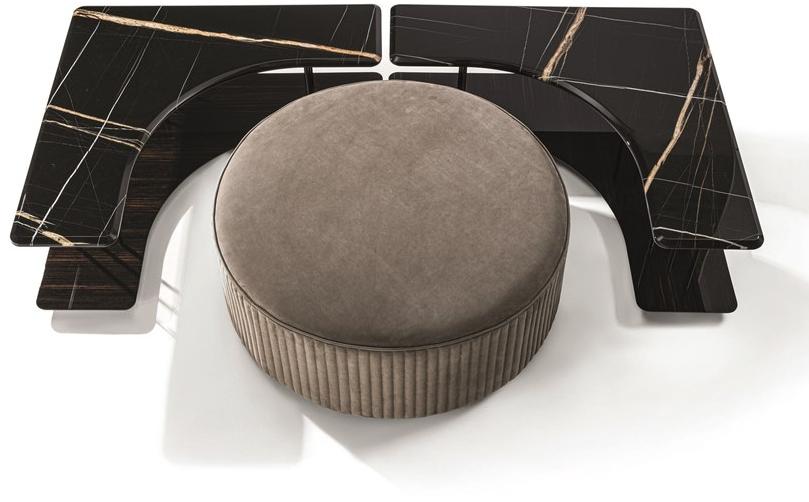 Longhi Модульный журнальный столик из мрамора Loveluxe 2020 – sartoria collection Y 903 - Вид №1