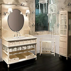 Комплект мебели для ванной комнаты Comp.n.12 Eurodesign Green & Roses