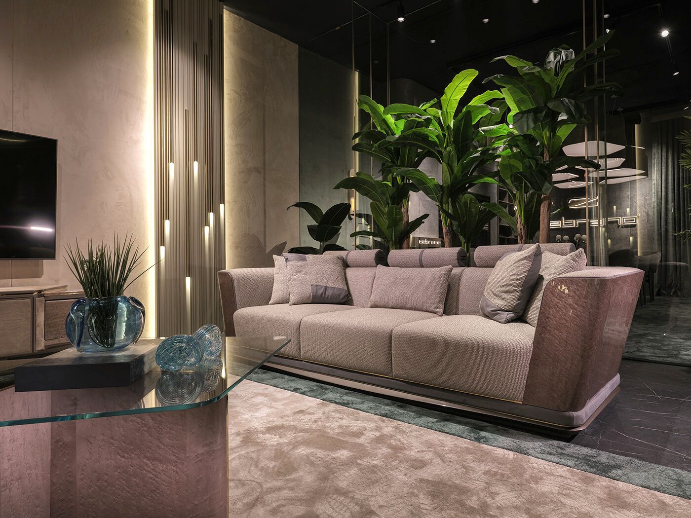 3-местный тканевый диван Zebrano Hypnos ARCH-00116507 - Вид №5