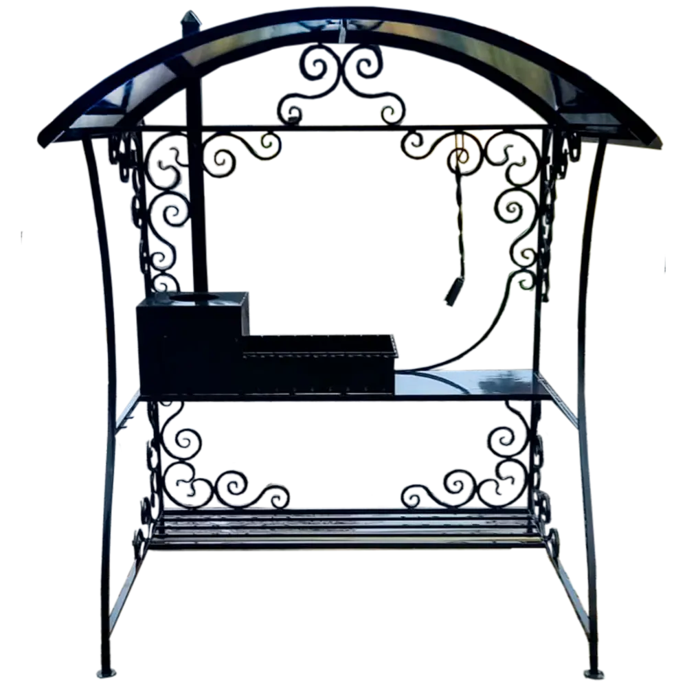 Мангал Загородный очаг 1.5 мм 190x126x221 см Santreyd STLM-2064681