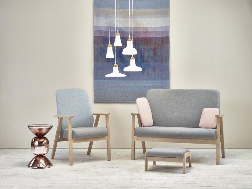 TON Кресло с обивкой из ткани с подставкой для ног Santiago 02 sun-id-1413957 - Вид №6