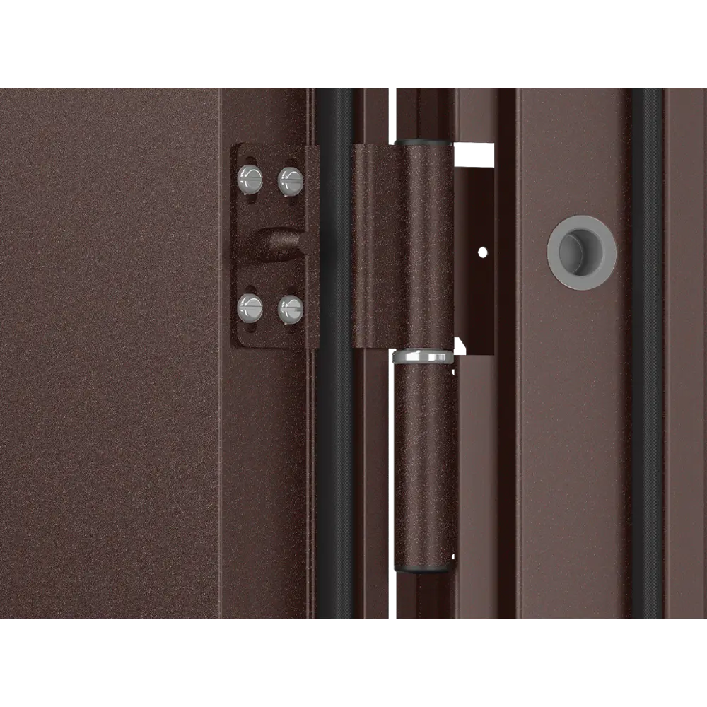 Дверь входная металлическая Оптим 88x205 см левая венге DOORHAN STLM-2069794 - Вид №3