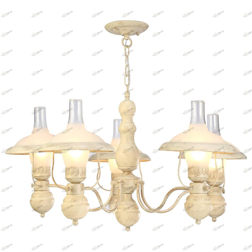 Подвесная люстра Arte Lamp Capanna A4533LM-5WG ARTE LAMP ДИЗАЙНЕРСКИЕ, CAPANNA 056538 Белый 